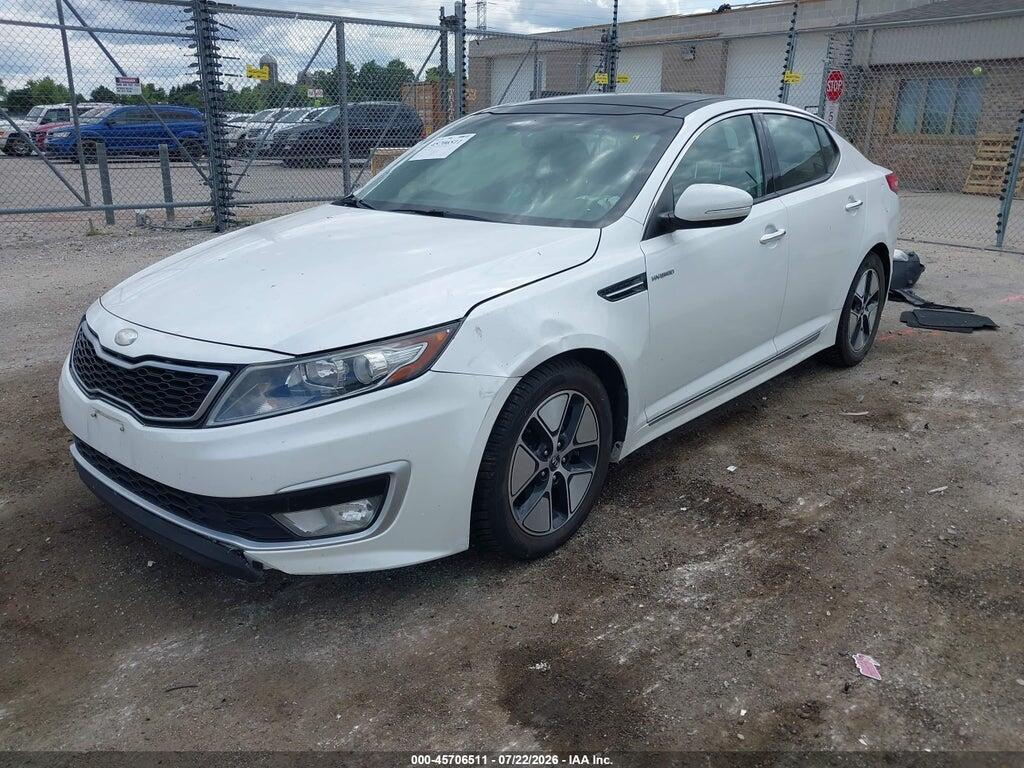 KNAGM4AD4D5038140 2013 KIA OPTIMA HYBRID photo no. 2