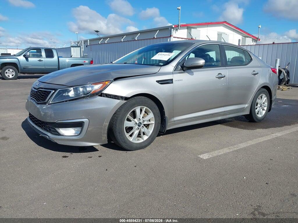 KNAGM4AD5D5058171 2013 KIA OPTIMA HYBRID photo no. 2