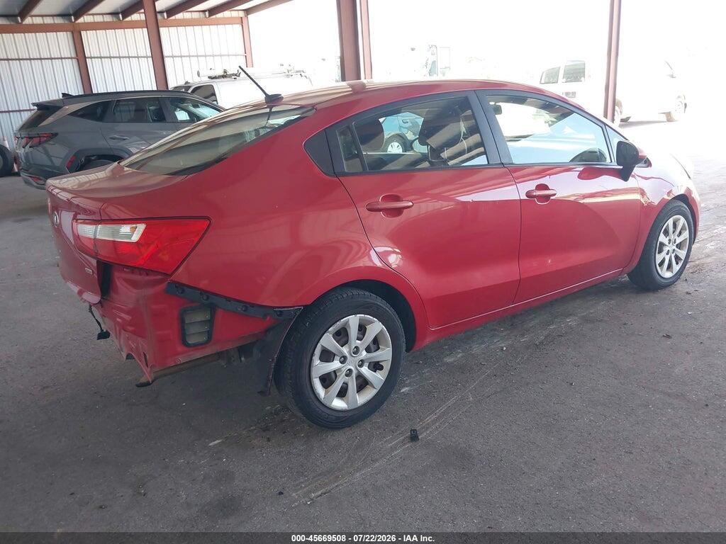 KNADM4A37D6154761 2013 KIA RIO photo no. 4
