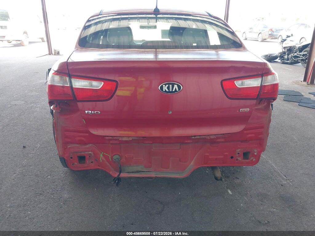 KNADM4A37D6154761 2013 KIA RIO photo no. 6