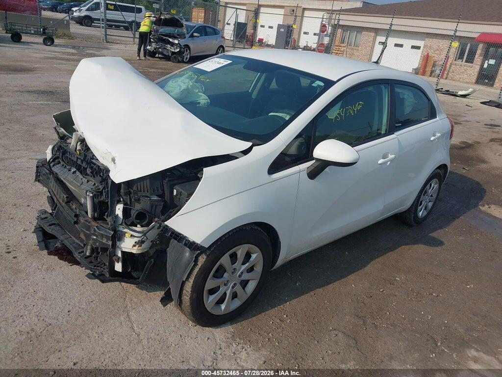 KNADM5A36D6117433 2013 KIA RIO photo no. 2