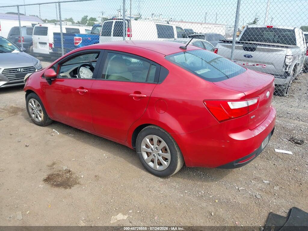 KNADM4A30D6218137 2013 KIA RIO photo no. 3