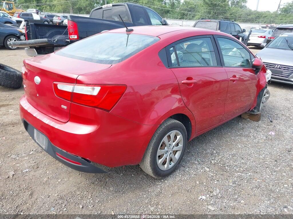 KNADM4A30D6218137 2013 KIA RIO photo no. 4