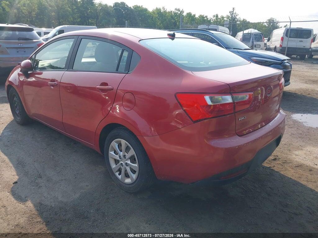KNADM4A38D6277999 2013 KIA RIO photo no. 3
