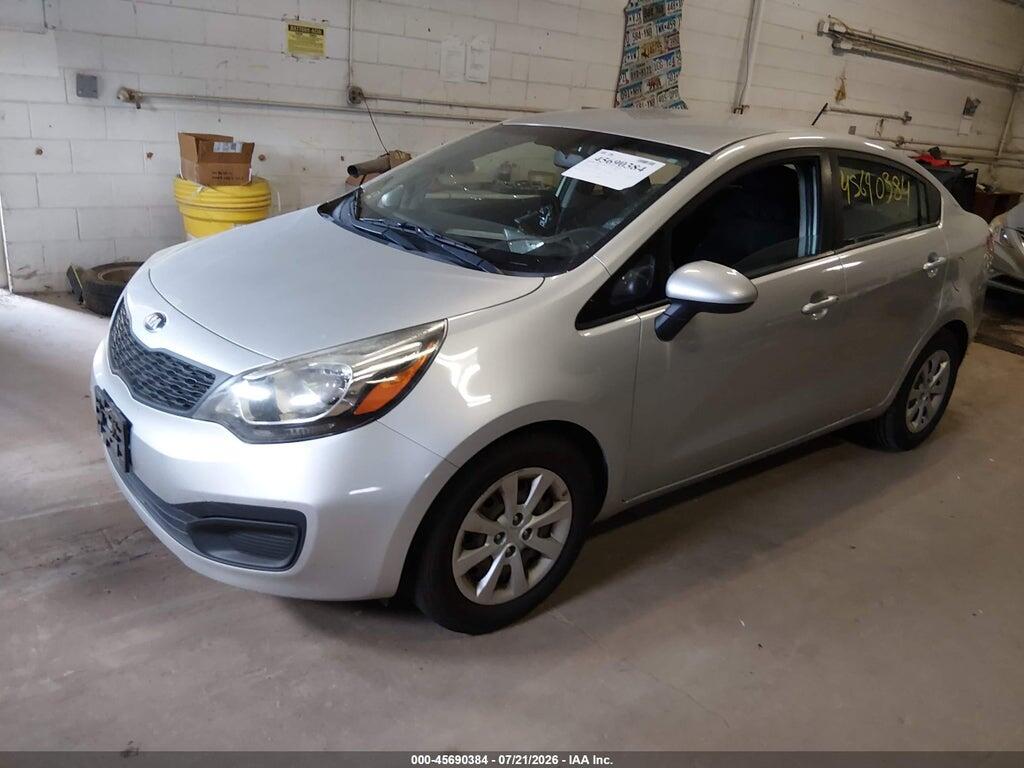 KNADM4A33D6228421 2013 KIA RIO photo no. 2