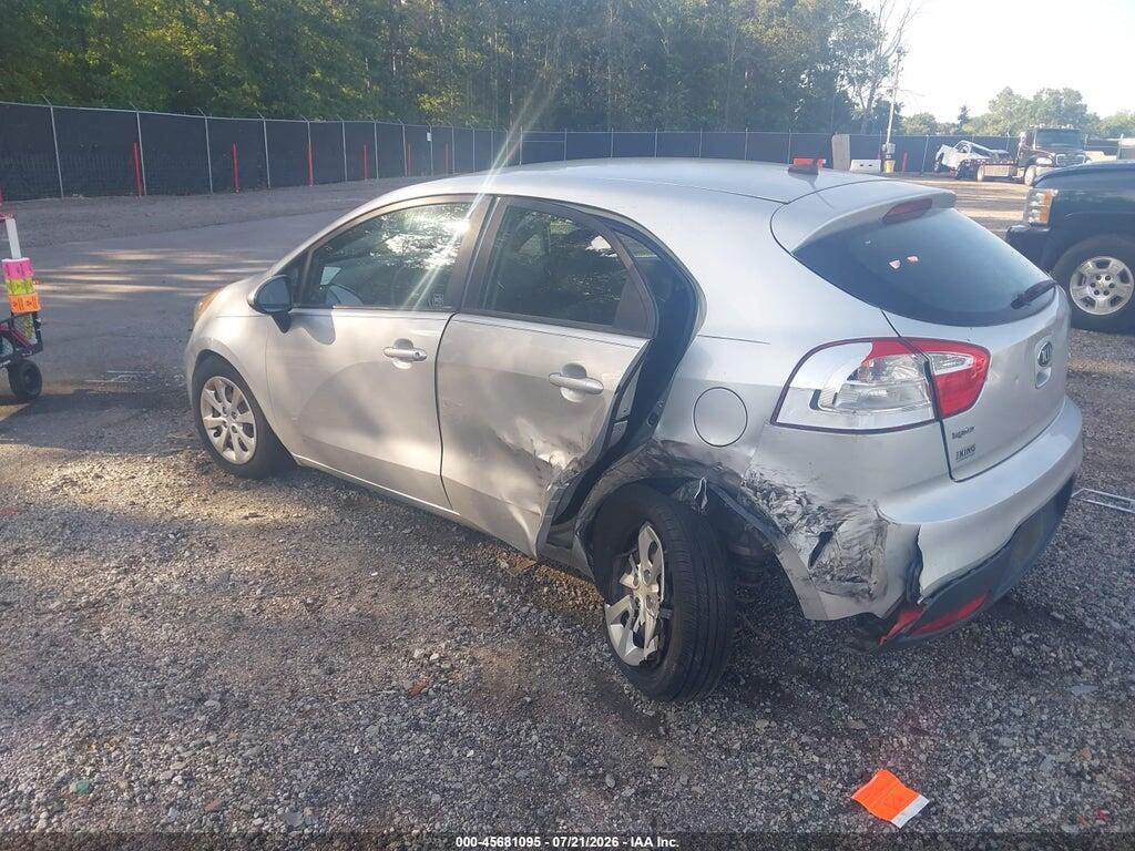 KNADM5A39D6274597 2013 KIA RIO photo no. 3