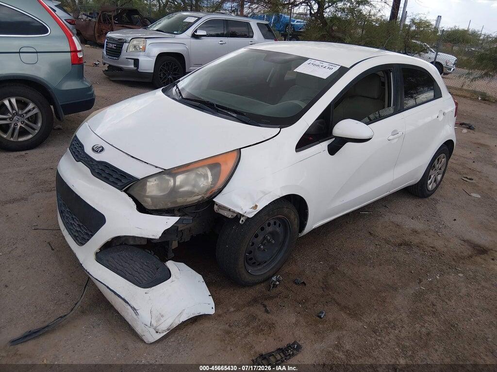KNADM5A30D6151657 2013 KIA RIO photo no. 2