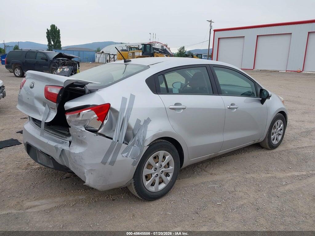 KNADM4A32D6309944 2013 KIA RIO photo no. 4