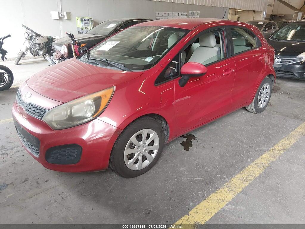 KNADM5A34D6110397 2013 KIA RIO photo no. 2