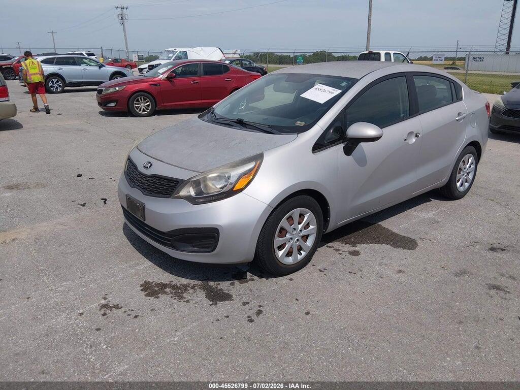 KNADM4A36D6164472 2013 KIA RIO photo no. 2