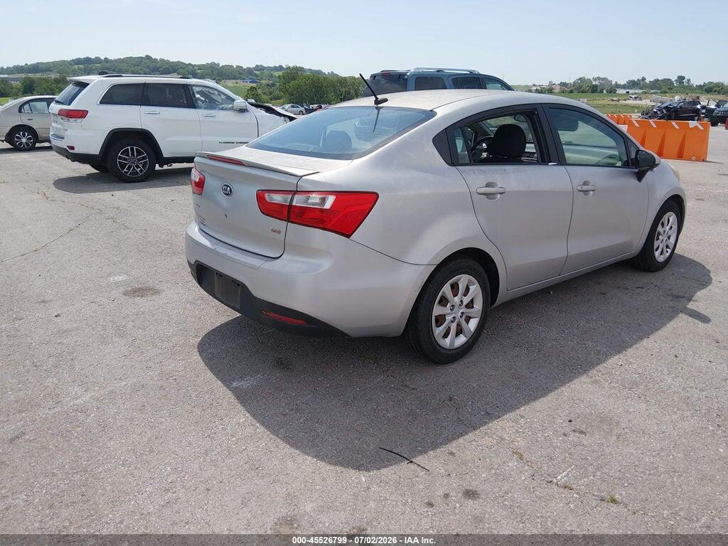 KNADM4A36D6164472 2013 KIA RIO photo no. 4