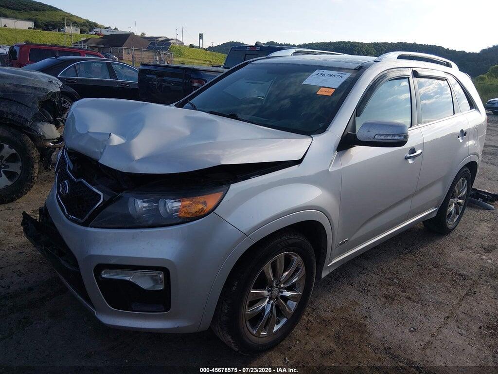 5XYKWDA27DG356394 2013 KIA SORENTO photo no. 2