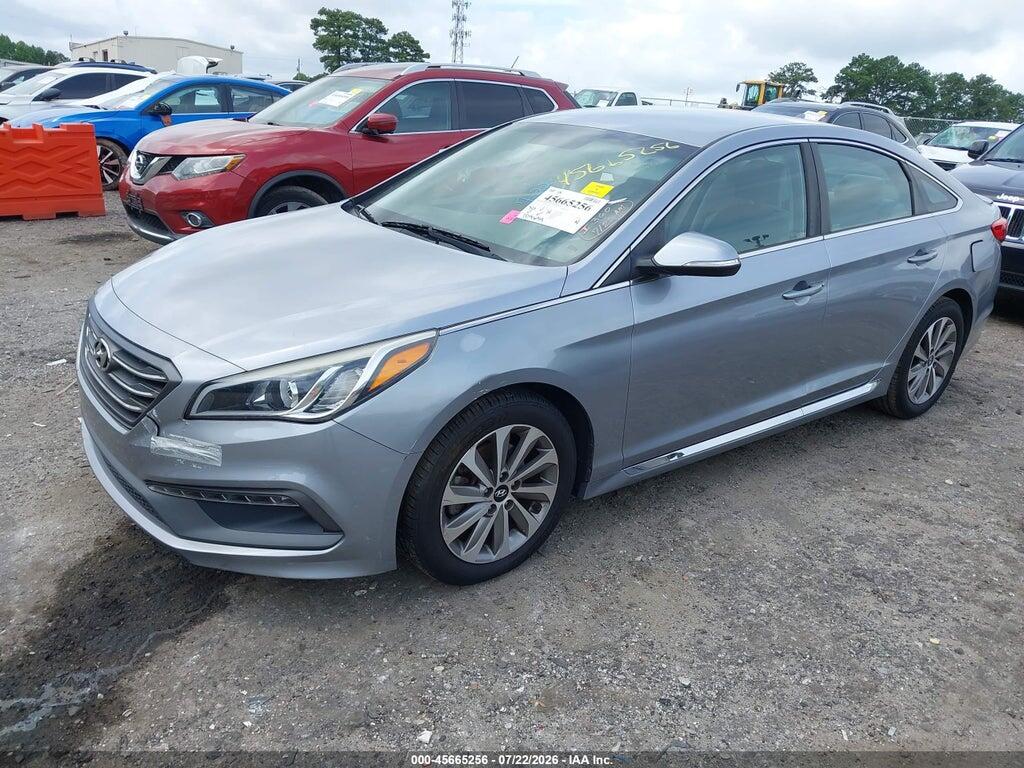 5NPE34AF8FH047585 2015 HYUNDAI SONATA photo no. 2