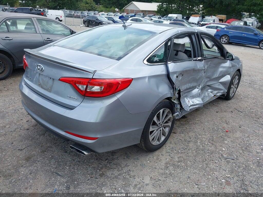 5NPE34AF8FH047585 2015 HYUNDAI SONATA photo no. 4