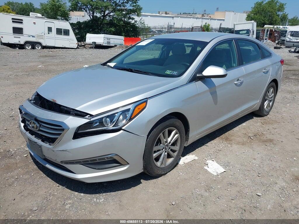 5NPE24AF5FH006236 2015 HYUNDAI SONATA photo no. 2