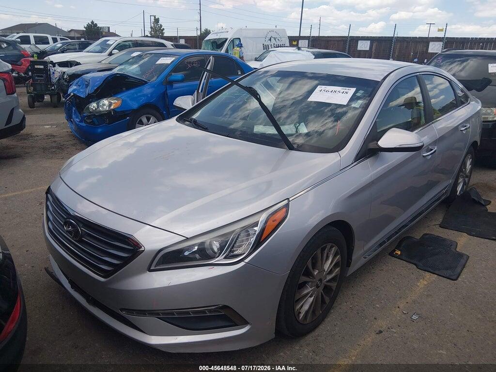 5NPE34AF2FH099309 2015 HYUNDAI SONATA photo no. 2