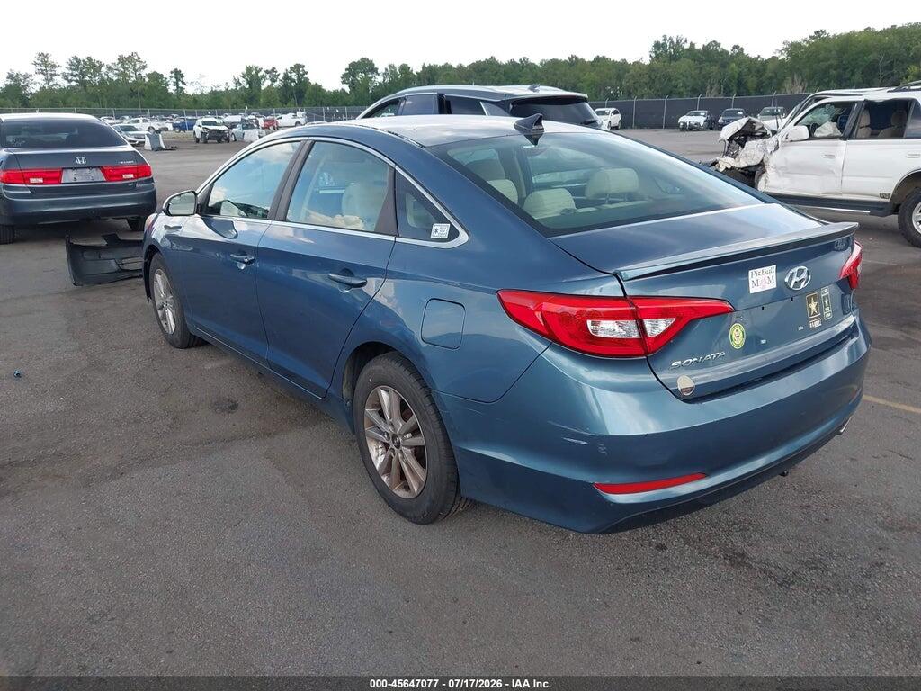5NPE24AFXFH118563 2015 HYUNDAI SONATA photo no. 3