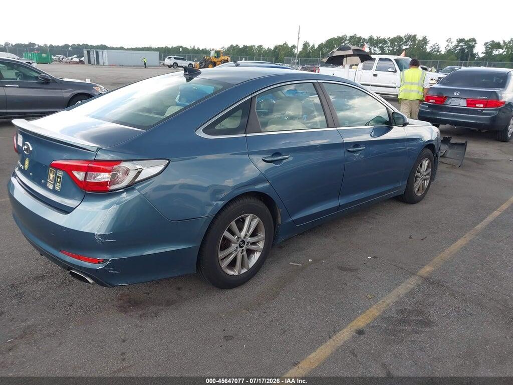 5NPE24AFXFH118563 2015 HYUNDAI SONATA photo no. 4