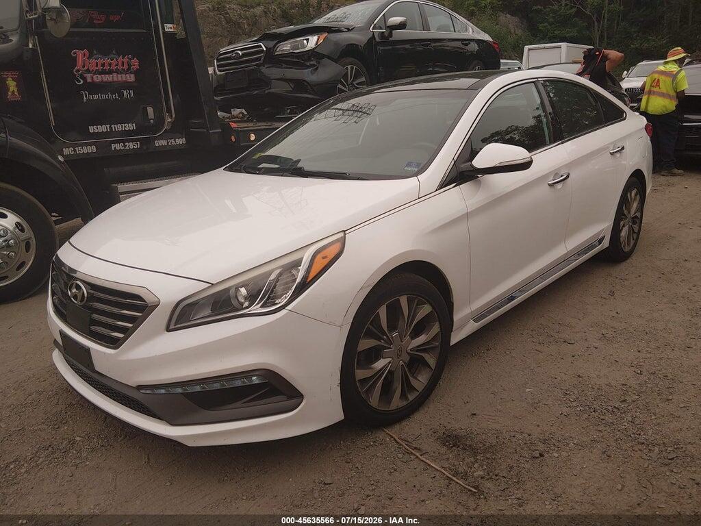 5NPE34AB2FH257659 2015 HYUNDAI SONATA photo no. 2