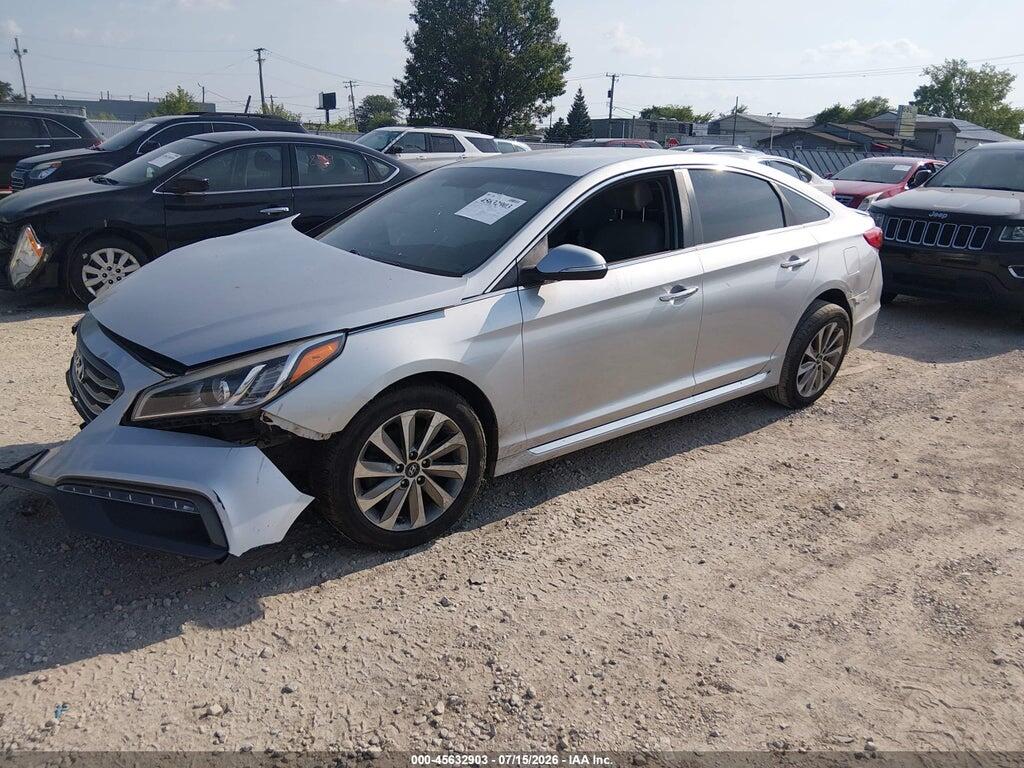 5NPE34AF4FH244267 2015 HYUNDAI SONATA photo no. 2