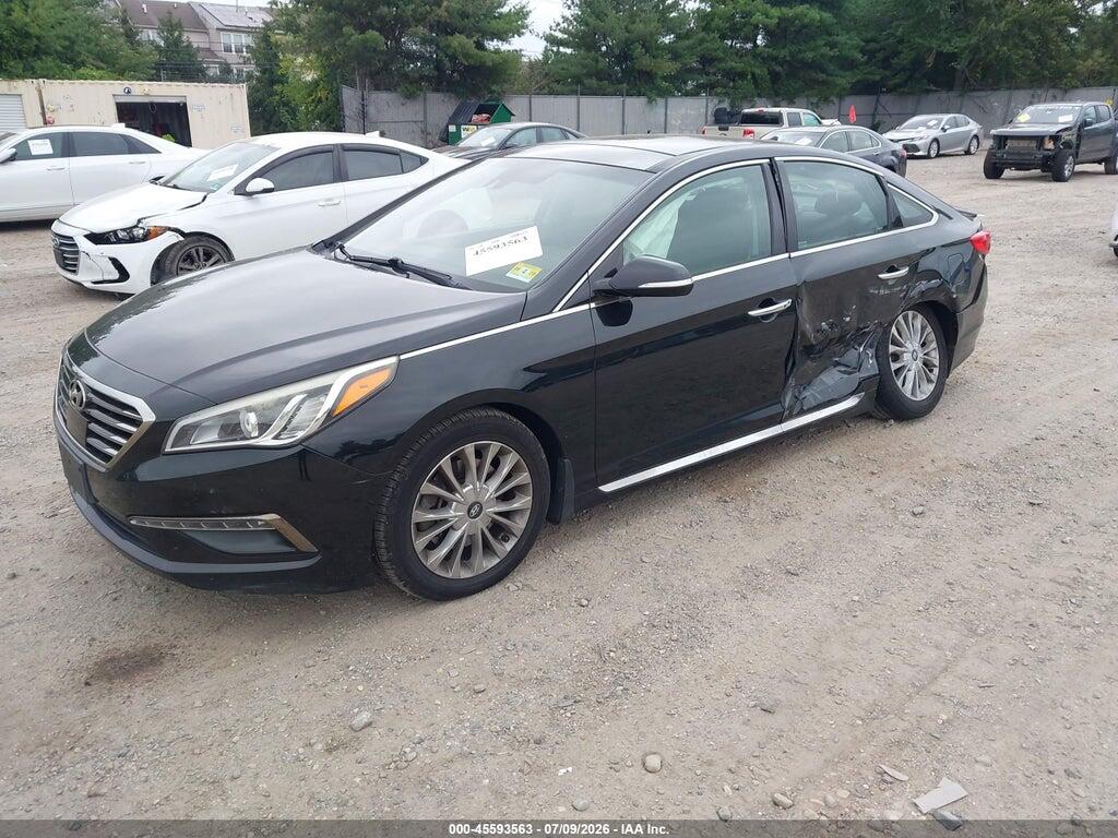 5NPE34AF7FH154448 2015 HYUNDAI SONATA photo no. 2