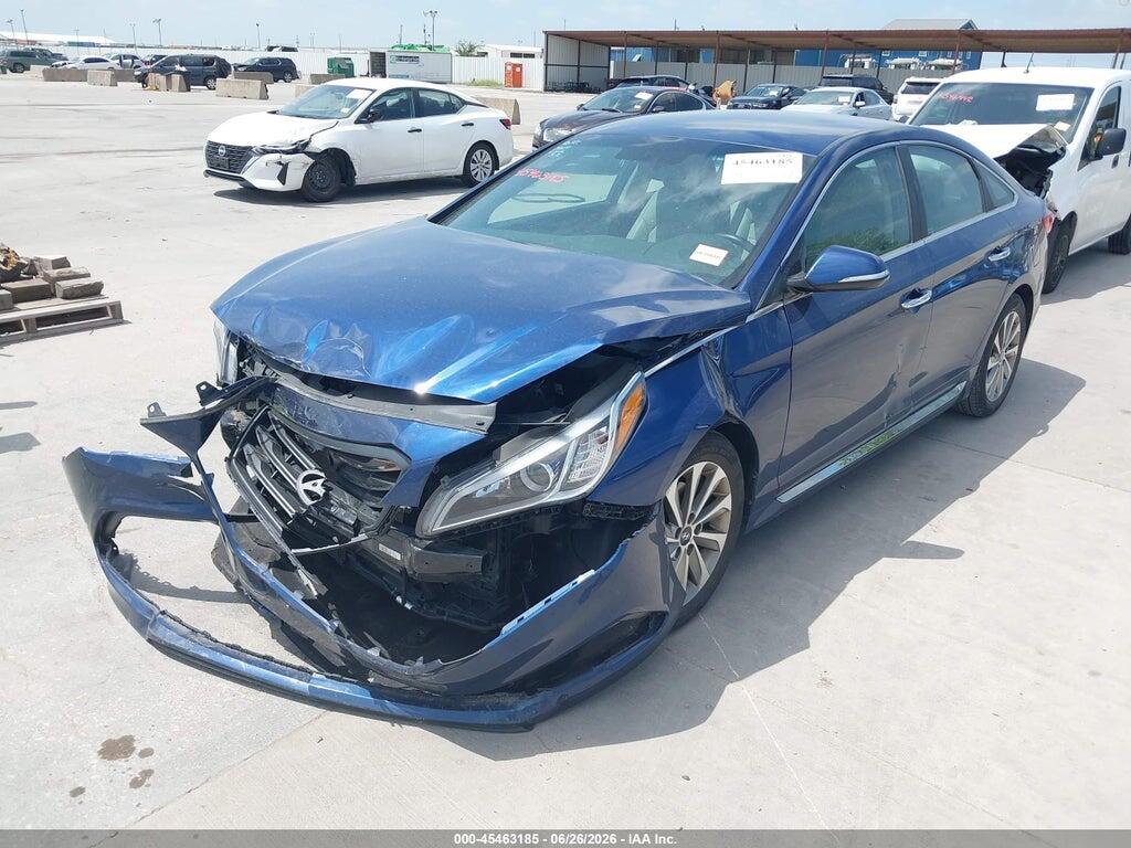 5NPE34AF4FH071639 2015 HYUNDAI SONATA photo no. 2