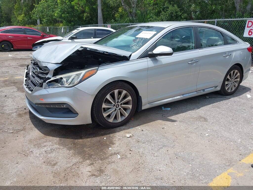 5NPE34AF8FH200319 2015 HYUNDAI SONATA photo no. 2
