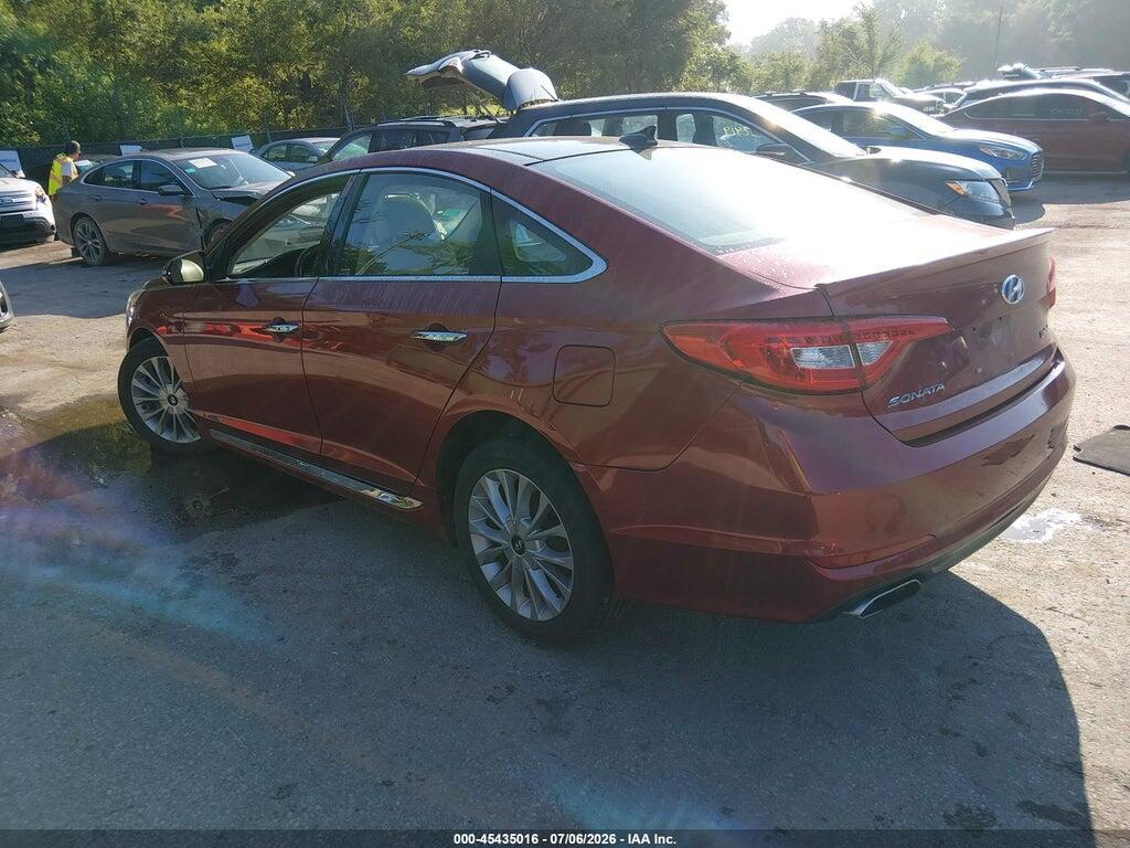 5NPE34AF0FH028612 2015 HYUNDAI SONATA photo no. 3