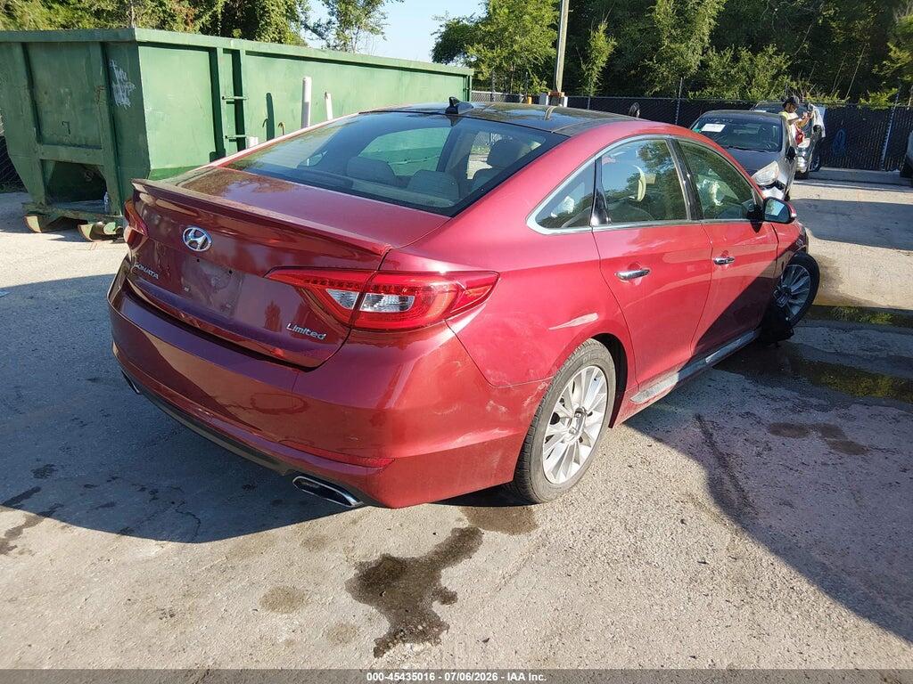 5NPE34AF0FH028612 2015 HYUNDAI SONATA photo no. 4