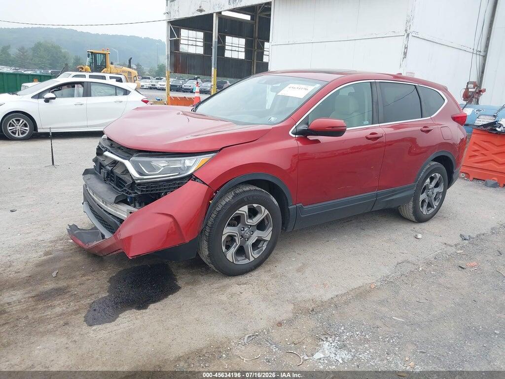 5J6RW2H52KL017136 2019 HONDA CR-V photo no. 2