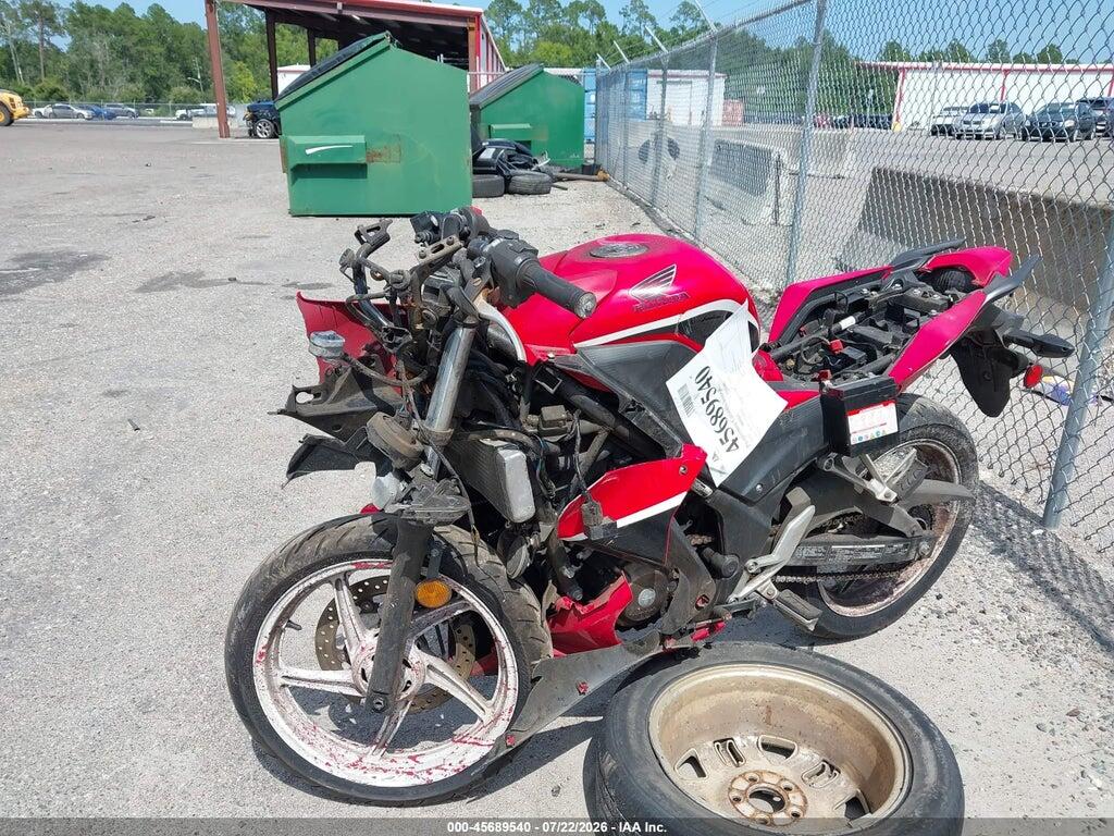 MLHNC5101J5400921 2018 HONDA CBR300 photo no. 2