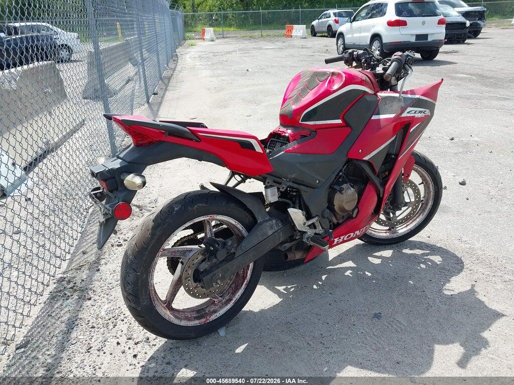 MLHNC5101J5400921 2018 HONDA CBR300 photo no. 4