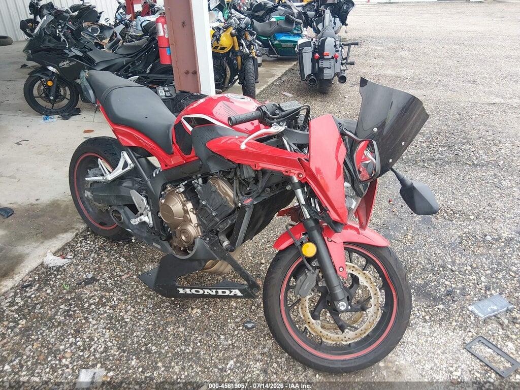 MLHRC7407J5400446 2018 HONDA CBR650 photo no. 1