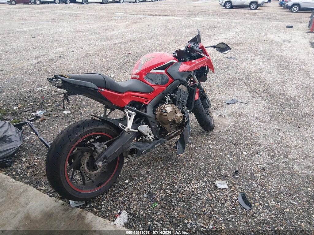 MLHRC7407J5400446 2018 HONDA CBR650 photo no. 4