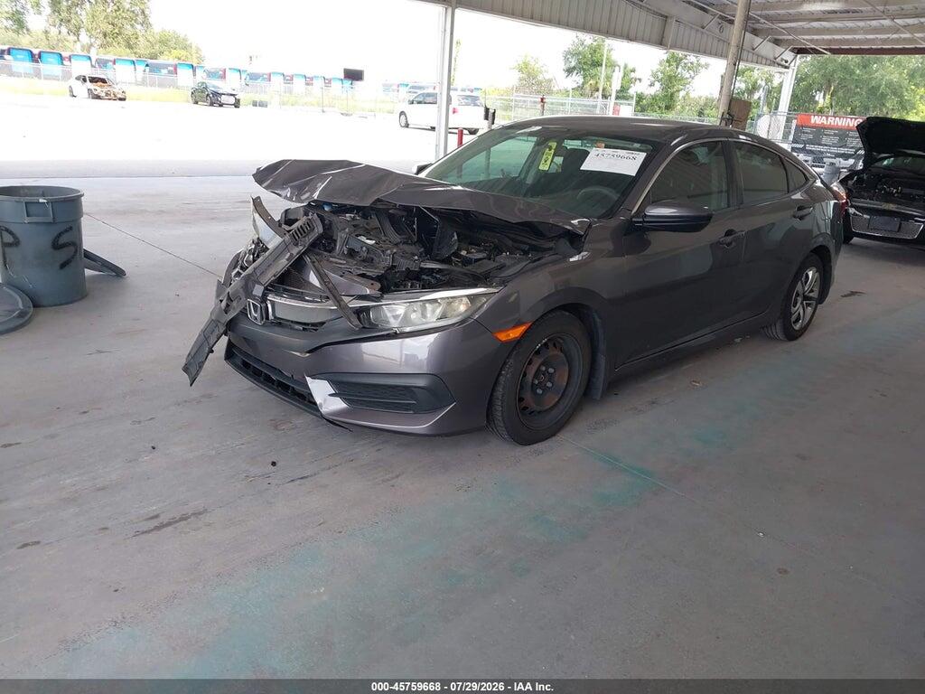 2HGFC2F55JH598164 2018 HONDA CIVIC photo no. 2