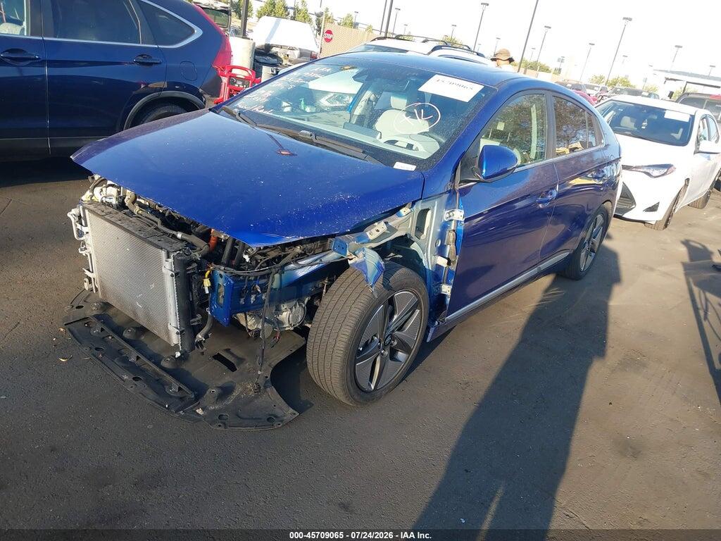 KMHC85LC5LU190265 2020 HYUNDAI IONIQ HYBRID photo no. 2