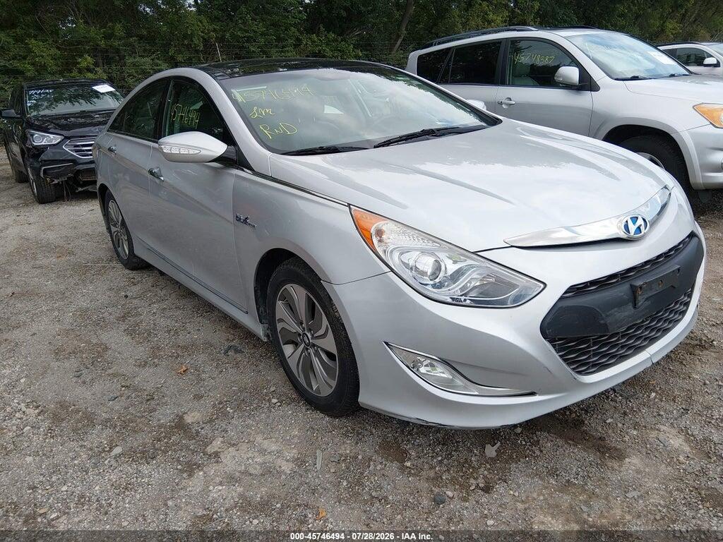 KMHEC4A44FA121876 2015 HYUNDAI SONATA HYBRID photo no. 1