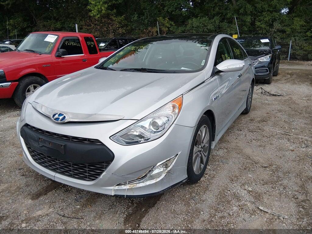 KMHEC4A44FA121876 2015 HYUNDAI SONATA HYBRID photo no. 2