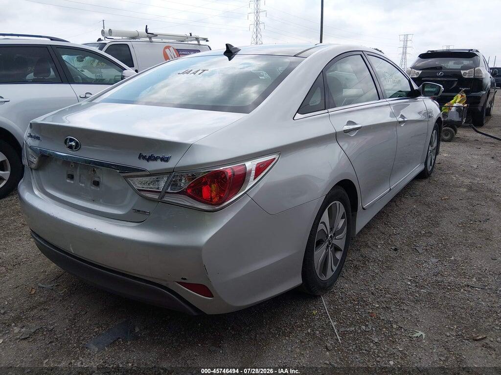 KMHEC4A44FA121876 2015 HYUNDAI SONATA HYBRID photo no. 4