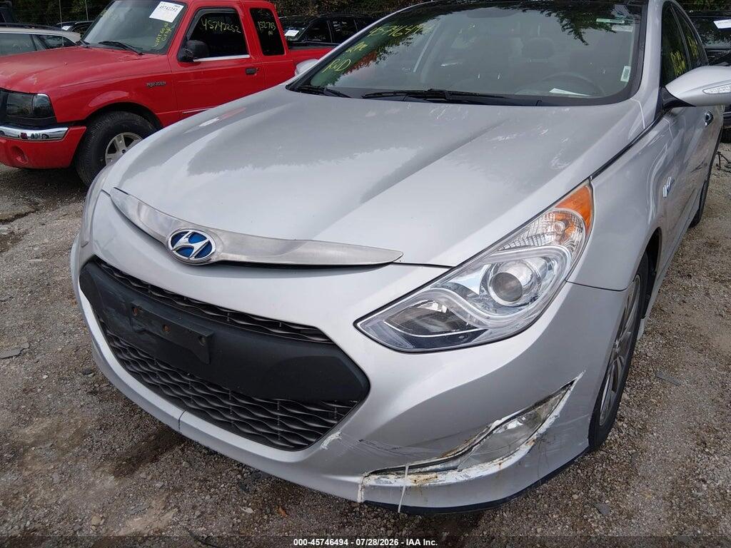 KMHEC4A44FA121876 2015 HYUNDAI SONATA HYBRID photo no. 6