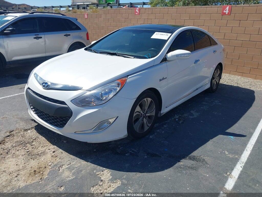 KMHEC4A43FA120850 2015 HYUNDAI SONATA HYBRID photo no. 2