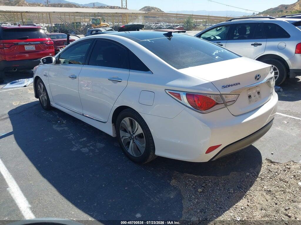 KMHEC4A43FA120850 2015 HYUNDAI SONATA HYBRID photo no. 3
