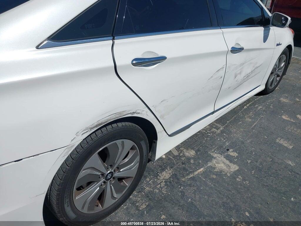 KMHEC4A43FA120850 2015 HYUNDAI SONATA HYBRID photo no. 6