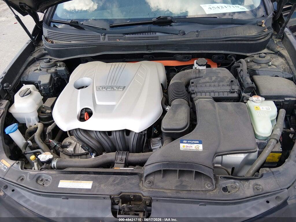 KMHEC4A41FA134200 2015 HYUNDAI SONATA HYBRID photo no. 10