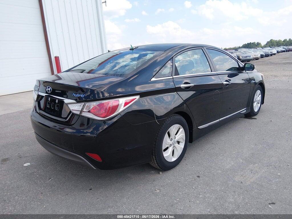 KMHEC4A41FA134200 2015 HYUNDAI SONATA HYBRID photo no. 4