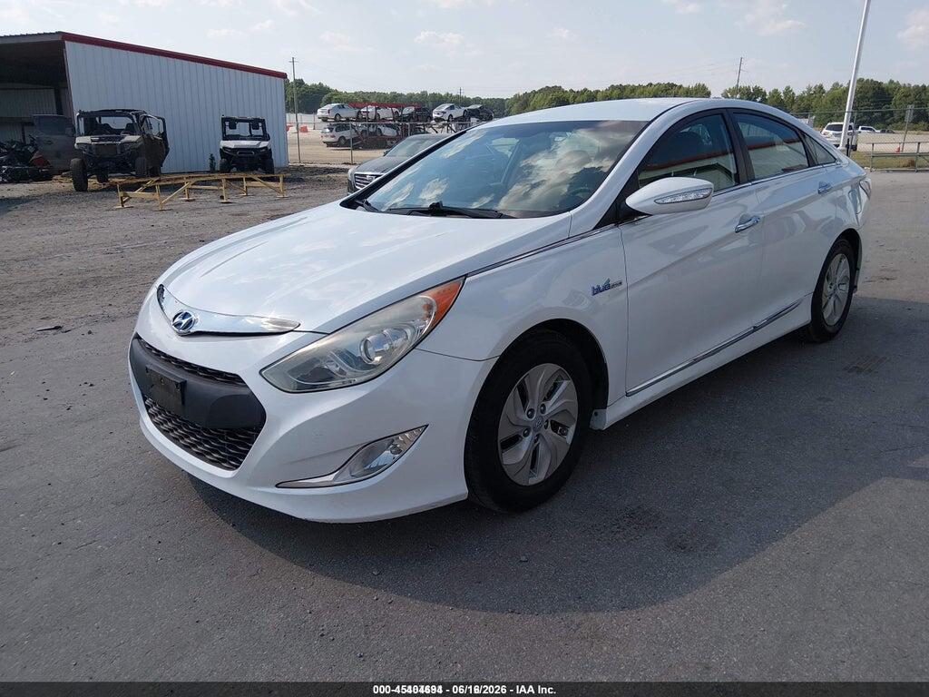 KMHEC4A41FA134343 2015 HYUNDAI SONATA HYBRID photo no. 2