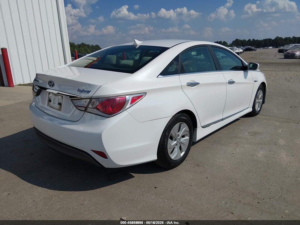 KMHEC4A41FA134343 2015 HYUNDAI SONATA HYBRID photo no. 4