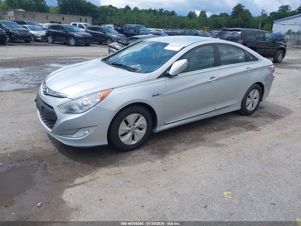 KMHEC4A45FA139089 2015 HYUNDAI SONATA HYBRID photo no. 2
