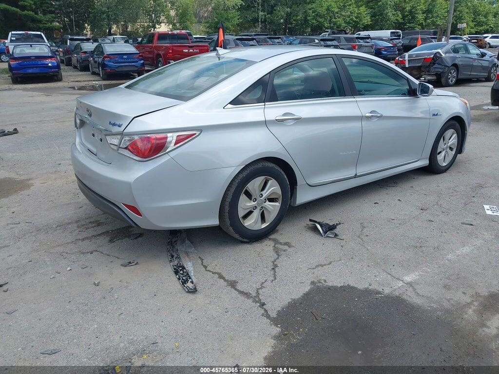 KMHEC4A45FA139089 2015 HYUNDAI SONATA HYBRID photo no. 4