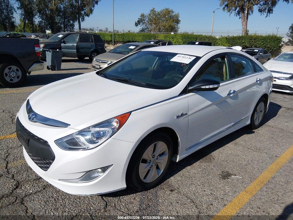 KMHEC4A41FA133080 2015 HYUNDAI SONATA HYBRID photo no. 2
